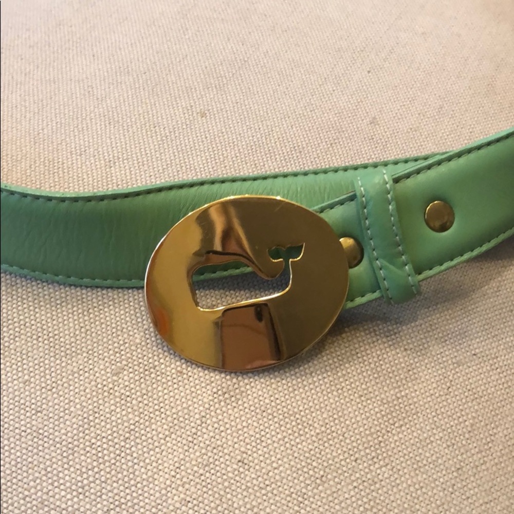 Green Vineyard Vines belt